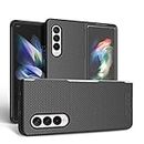 BELTRON Case for Galaxy Z Fold 3 5G, Slim Fit Tough Protective Hard Shell Cover Designed for Samsung Galaxy Z Fold3 5G (SM-F926 2021) - Black