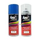 APAR Automotive Spray Paint Trans Blue Metallic (RC Colour Name)+ GC Compatible for Honda Activa -225 ml (Pack of 2-Pcs)