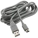 KMD USB Charge Cable for Wii U, 10-Feet Length