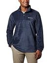 Columbia Men's Steens Mountain Half Zip Classic Fit Soft Pullover Fleece Jacket Collegiate Navy