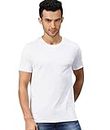 Cricmarket Premium Plain Men Round Neck Half Sleeves Festive,Offer,Discount,Sale,Limited Edition, Trendy, Trending Tees and Tshirts. (White_X-Small)