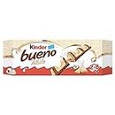 Kinder Bueno White Milk & Hazelnut 8 Twin Finger 16 Indiviually Wrapped Bar (Gift Box) 312g