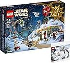 BRICKCOMPLETE LEGO 75366 LEGO Star Wars Calendario de Adviento y bolsa de plástico 30495 AT-ST