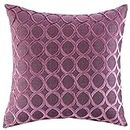 AQQWWER Cojines Pillow Cover For Living Room 45x45cm Pillow Case For Car Blocking Cushion Cover Retro Pillows Pillow Covers Decorative (Color : Purple, Size : 45x45cm)