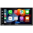 KENWOOD DMX7709S 6.8-Inch Capacitive Touch Screen, Car Stereo, CarPlay and Android Auto, Bluetooth, AM/FM Radio, MP3 Player, USB Port, Double DIN, 13-Band EQ, SiriusXM