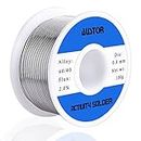 AUSTOR 60-40 Tin Lead Rosin Core Solder Wire for Electrical Soldering (100g, 0.8mm)