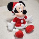 Disney Toys | Disney Parks Mrs. Claus Minnie Mouse 9" Plush | Color: Green/Red | Size: Osbb