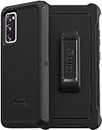 OtterBox Samsung Galaxy S20 FE 5G (FE ONLY - Not Compatible with Other Galaxy S20 Models) Defender Series Case - Black, Rugged & Durable, with Port Protection, Includes Holster Clip Kickstand