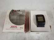 Polar M400 Men's Black Running GPS Watch Heart Rate ⌚ WORKS BUT NEED CHARGER