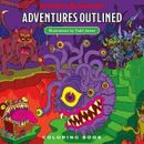 Todd James | D&D Adventures - Outlined Coloring Book | Taschenbuch | englisch