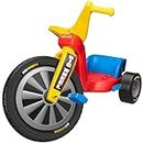Schylling Big Wheel Big Spin - Original Classic Ride On Bike - Low-Riding Tricycle with Handbrake, Storage Compartment, Adjustable Seat - Kids 3-7 Years Old up to 70 lbs