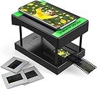 Mobile Film and Slide Scanner, Converts 35mm Slides & Negatives into Digital Photos with Your Smartphone Camera, Interesting Presents and Toys with LED Backlight