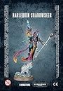Games Workshop 000-Aeldari Figura de acción Harlequin Shadowseer Warhammer 40", Color Negro (99070111002)