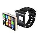 Smart Watch da uomo, 4G Phone Smartwatch per Android e iOS, ampio display da 2,88 pollici, 4 GB + 64 GB, Activity Tracker, doppia fotocamera/Wi-Fi/GPS/Google Map/cinturino (Oro)
