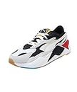 PUMA Unisex Adult RS-X³ WH Sneakers White Black Leather Sneaker-3UK (37330801)