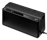 APC UPS Battery Backup & Surge Protector with USB Charger, 600VA APC Back-UPS (BE600M1), Black