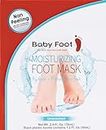 Baby Foot Moisturizing Foot Mask for Dry ed Feet - NON PEEL 15-Minute Treatment – Unscented- Perfect Foot Care Moisturizer for Men & Women- Maintain super smooth, Hydrated and soft feet