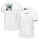 Men's Nike White Michigan State Spartans Basketball Movement Max90 T-Shirt