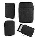 E-Reader Sleeve Case Bag for 6 inch eBook Reader Tablet Protective Cover Pouch (Black)