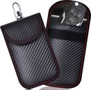 2er-Pack kleine Faradaysche Tasche für Autoschlüssel, Autoschlüssel Signal Sperrtasche für Auto,