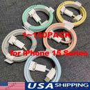 For iPhone 15 Pro Max USB-C to USB-C Cable Fast Charger lot Type C Charging Cord