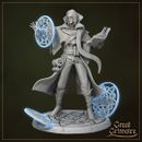 Abelard, the Stargazer Human Atificer Wizard Sorcerer Miniature | D&D DnD |