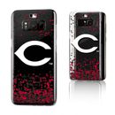 Cincinnati Reds Galaxy S8 Confetti Design Clear Case