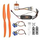 1250KV Brushless Motor, 8060 Propeller, Durable Drone Accessory High Performance RC Plane Parts Replacement Part(#1)
