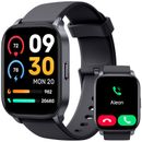 Smart Watch For Men/Women, Waterproof 2.01" Smartwatch Bluetooth iPhone Samsung