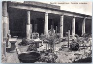 Postcard - Peristilio e Giardino, Casa dei Vetti, Pompei, Italy