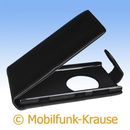 Flip Case Etui Handytasche Tasche Hülle f. Nokia Lumia 1020 (Schwarz)