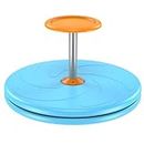 BARNEY KAITE BS Seated Spinner Sensory Toy, Sit Spinner Sit and Spin Bigger Size and Durable Material for Kids- Ages 3 and up (Blue)