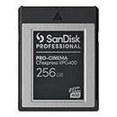 SanDisk® PROFESSIONAL PRO-CINEMA CFexpress™ VPG400 Type-B- Speicherkarte 256 GB (RescuePRO Deluxe, Kompatibel mit PRO-READER, eingeschränkte Langzeitgarantie)