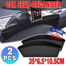 2PCS Car Seat Organiser Keys Pocket Caddy Phone Holder Side Slit Gap Storage Box