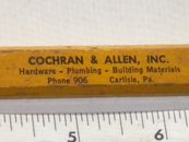 Cochran & Allen, inc. Hardware, Plumbing Building Materials Carlisle, Pa. Pencil