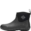 Muck Boots Men's Muckster II Ankle Pull On Waterproof Ankle Boot, Black, 11