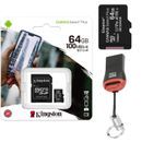 64GB MicroSD Class 10 Memory Card Micro SDXC Kingston SD Adapter max1000MB