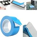 CTRICALVER Thermal Adhesive Tape, 1pc 25m Double Sided Thermal Adhesive Tape for LED Lighting IC and LED Televisions with Excellent Insulation, High Thermal Conductivity