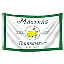 ENMOON Masters Flag Golf Tournament Banner Garage Wall Decor 3x5ft/Vibrat Color/HD printing/ 150D Polyster Banner For Man Cave Fans