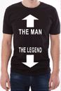 T-shirt homme drôle The man the legend.