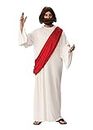 Bristol Novelty AC222 Déguisement Jesus Taille au Torse 106,7-11.8cm, Blanc, Chest Size 42-44-Inch