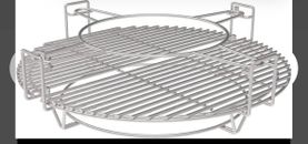 Kamado Grill Flexible Cooking System 15" Stainless