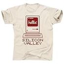 Silicon Valley cotton tee t shirt (L, HTML Cotton)
