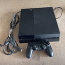 Sony PlayStation CUH-1001A PS4 500GB Gaming Console Factory Reset With 1 Control