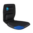 FOMI Premium Gel Seat Cushion and Firm Back Support | Orthopedic Seat Pad and Lumbar Pillow for Wheelchairs, Car, Truck, Airplane, Work, Gaming | Pressure Sore, Coccyx, Tailbone, Sciatic Pain Relief