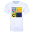 T-Shirt Shaun Ryder Happy Mondays Andy Warhol Stil - Kinder & Erwachsene Größen