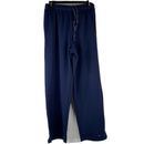 Nike Youth Size Large Navy Blue Athletic Running Track Sweat Pants RN56323