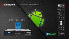 Receptor IP Octagon SPIRIT 4K UHD Android 9.0 HDR10+ Dual-WiFi LAN Bluetooth NUEVO