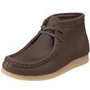 Clarks Wallabee Ankle Boot (Toddler/Little Kid), Beeswax, 10.5 Little Kid