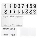 Replacement Parts Accessories For Acrylic Perpetual Calendar, Replacement For Desktop Calendar Parts, ONLY Parts Accessories (Replacement Parts)